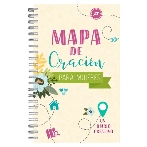 Mapa de Oración Para Mujeres: Un Diario Creativo - Spiral