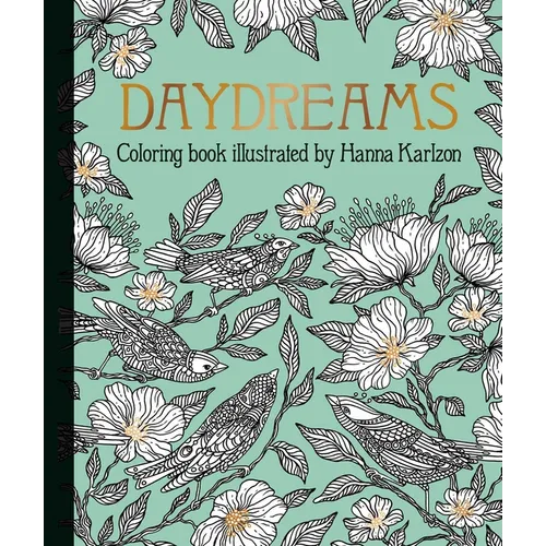 Daydreams Coloring Book: Hardcover Adult Coloring Book Featuring Thick, High-Quality Paper - Hardcover