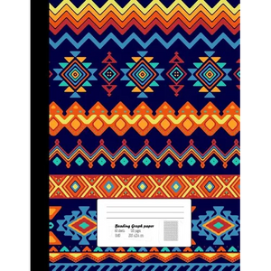 Beading Graph Paper: Graph Paper for Bead Pattern Designs Your Favorite/ Beading on a Loom / Bracelet, Jewelry, Earring, Necklace / Bead Ma - Paperback