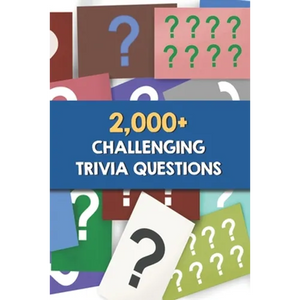 2,000+ Challenging Trivia Questions: Trivia Wednesday Night - Paperback