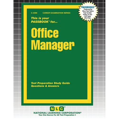 Office Manager - Paperback