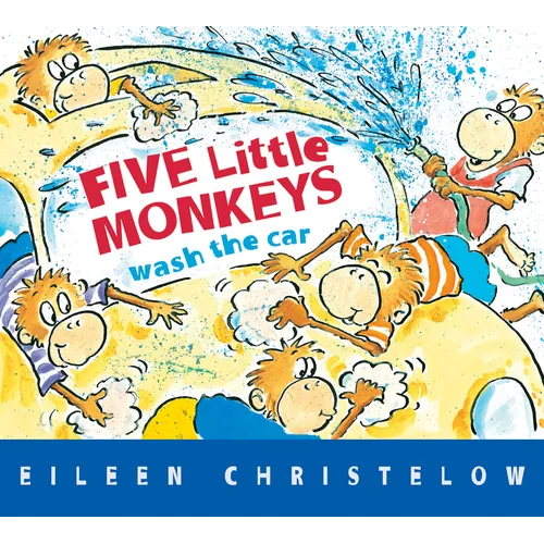 Five Little Monkeys Wash the Car - Board Book