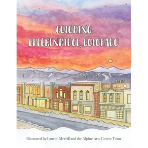 Coloring Breckenridge, Colorado - Paperback