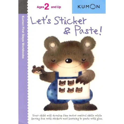 Kumon Let's Sticker and Paste