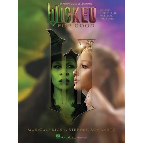 Wicked: For Good - Music from the Motion Picture Arranged for Piano/Vocal - Paperback