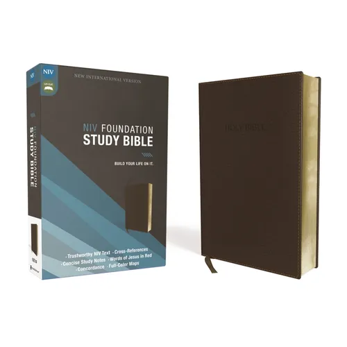 Foundation Study Bible-NIV - Imitation Leather