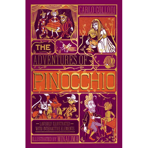 The Adventures of Pinocchio (Minalima Edition): (Ilustrated with Interactive Elements) - Hardcover