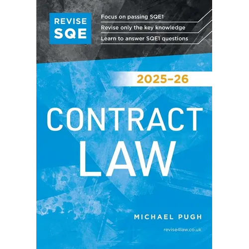 Revise SQE Contract Law 2025-26 - Paperback