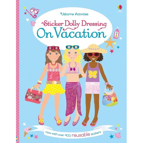 Sticker Dolly Dressing on Vacation - Paperback