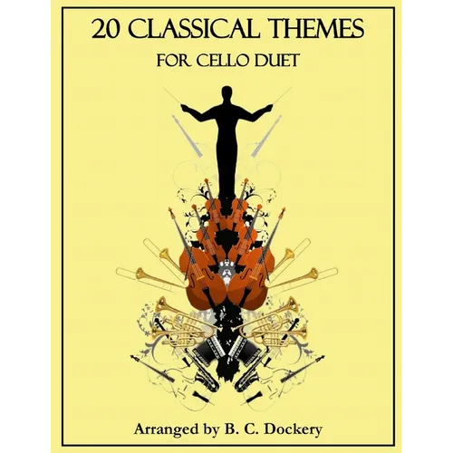 20 Classical Themes for Cello Duet - Paperback