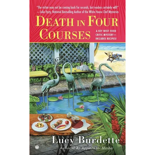 Death in Four Courses: A Key West Food Critic Mystery - Mass Market Paperbound