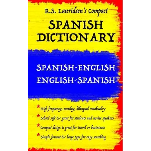 Spanish Dictionary: Lauridsen's Compact: Spanish-English English-Spanish - Paperback