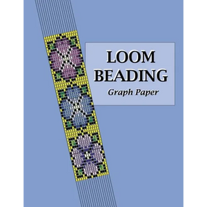 Loom Beading Graph Paper: Specialized graph paper for designing your own unique bead loom patterns - Paperback