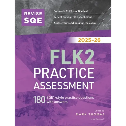 Revise SQE FLK2 Practice Assessment 2025-26 - Paperback