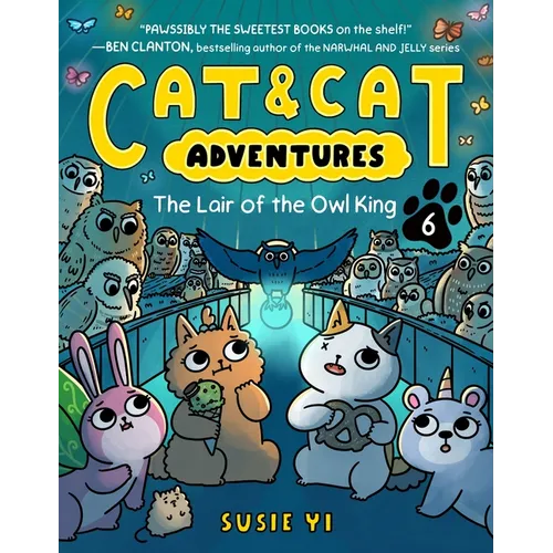 Cat & Cat Adventures: The Lair of the Owl King: A Graphic Novel - Hardcover