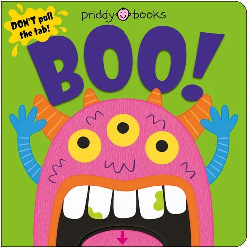 Boo! (Slide & Surprise): Pull the Tabs for a Spooky Surprise! - Board Book