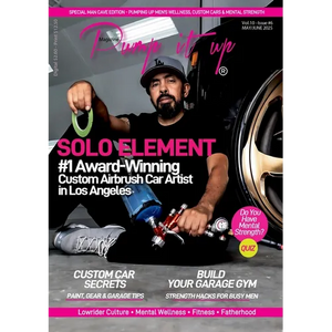Pump It Up Magazine - Ready to PUMP UP Your Ride? Discover the #1 Award-Winning Custom Airbrush Car Artist in Los Angeles - SOLO ELEMENT!: The Officia - Paperback
