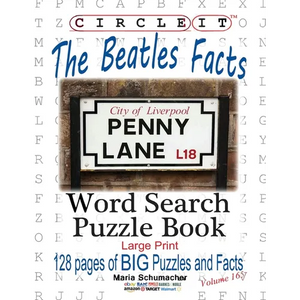 Circle It, The Beatles Facts, Word Search, Puzzle Book - Paperback