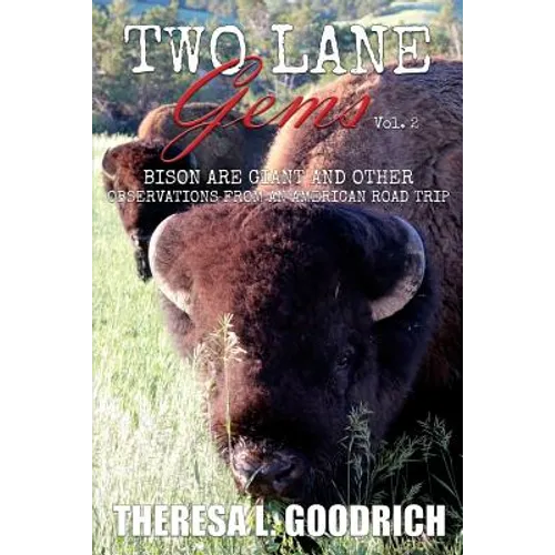 Two Lane Gems, Vol. 2: Bison are Giant and Other Observations from an American Road Trip - Paperback
