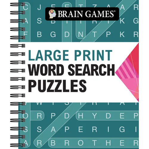 Brain Games - Large Print Word Search (Arrow) - Spiral