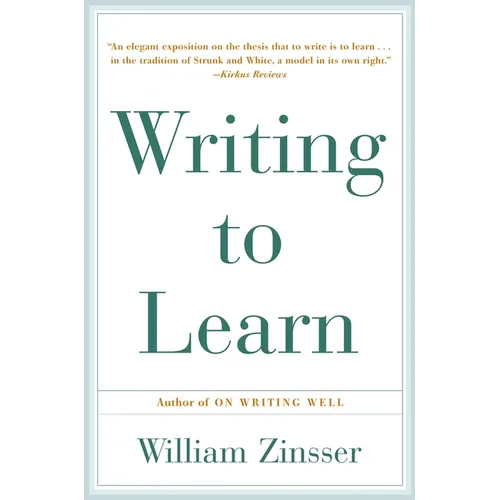 Writing to Learn - Paperback