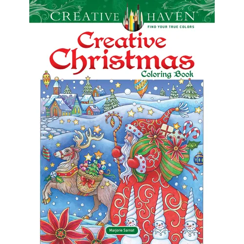 Creative Haven Creative Christmas Coloring Book - Paperback