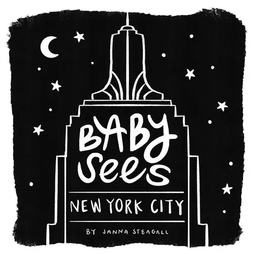 Baby Sees New York City: A High-Contrast Board Book for Babies - Board Book