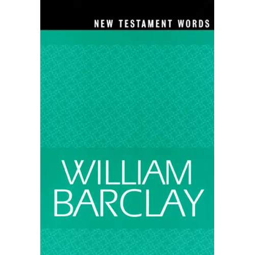 New Testament words - Paperback