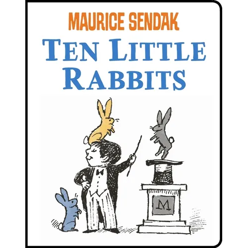 Ten Little Rabbits - Board Book