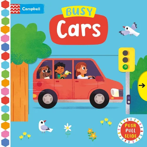 Busy Cars - Board Book