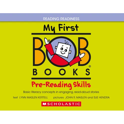 My First Bob Books - Pre-Reading Skills Hardcover Bind-Up Phonics, Ages 3 and Up, Pre-K (Reading Readiness) - Hardcover