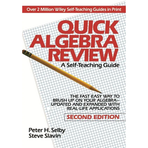 Quick Algebra Review - Paperback