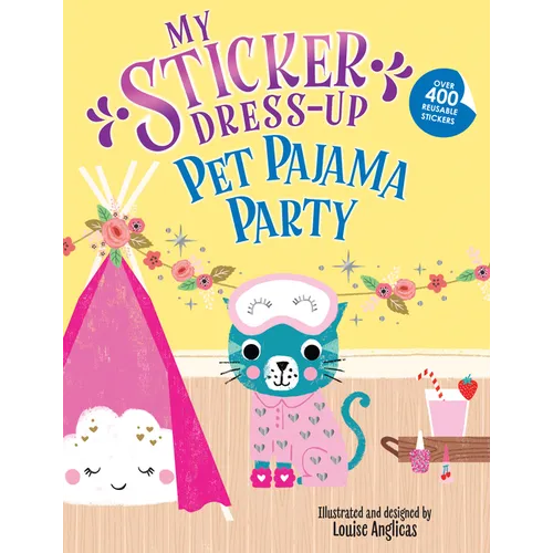 My Sticker Dress-Up: Pet Pajama Party! - Paperback