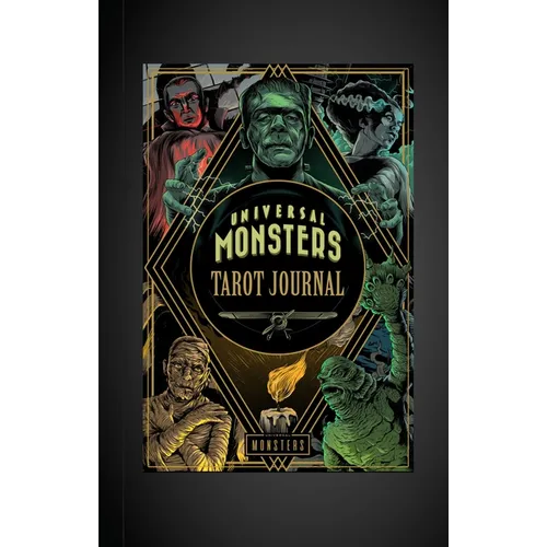 Universal Monsters Tarot Journal - Hardcover
