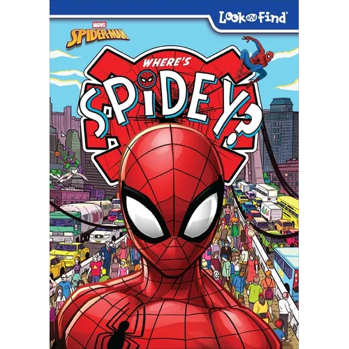 Marvel Spider-Man Where's Spidey?: Look and Find - Library Binding