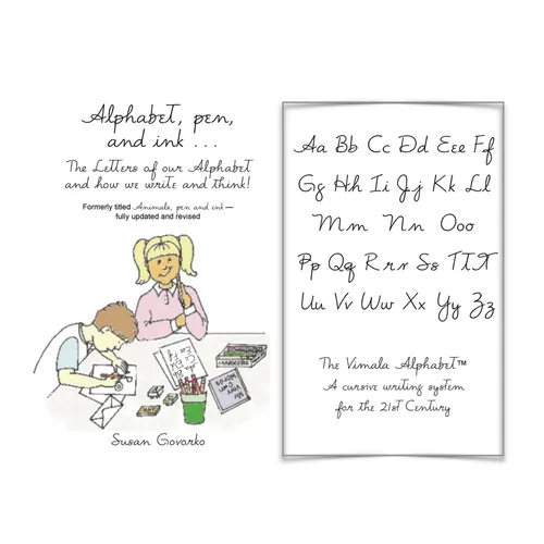 Alphabet, pen and ink - Paperback