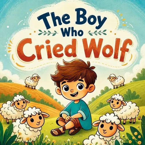 The Boy Who Cried Wolf: Classic Aesop's Fable Story for Kids - Paperback