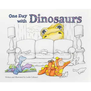 One Day with Dinosaurs - Hardcover