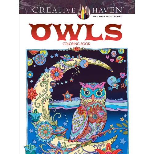 Creative Haven Owls Coloring Book - Paperback
