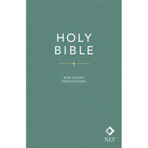 Holy Bible, Economy Outreach Edition, NLT (Softcover, Aqua) - Paperback