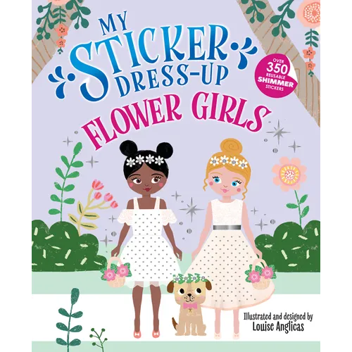 My Sticker Dress-Up: Flower Girls - Paperback