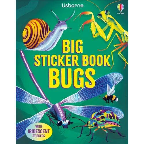 Big Sticker Book Bugs - Paperback