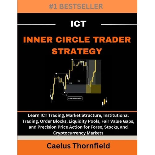 ICT Inner Circle Trader Strategy: Learn ICT Trading, Market Structure, Institutional Trading, Order Blocks, Liquidity Pools, Fair Value Gaps, and Prec - Paperback