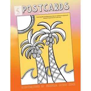 Postcards: coloring book for creative adults - Paperback