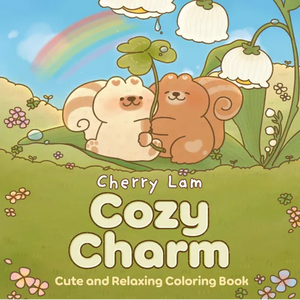 Cozy Charm: Cute and Relaxing Coloring Book - Paperback