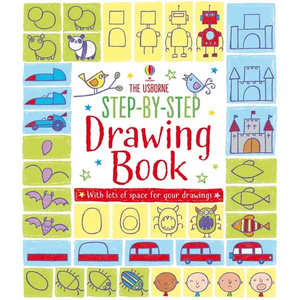 Step-By-Step Drawing Book - Paperback