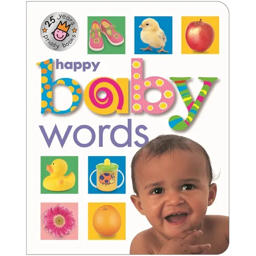 Happy Baby Words (25th Anniversary) - Board Book