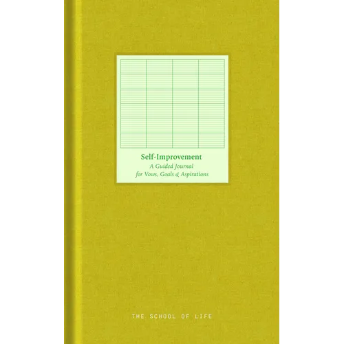 Self-Improvement Journal: A Guided Journal for Vows, Goals and Aspirations - Hardcover
