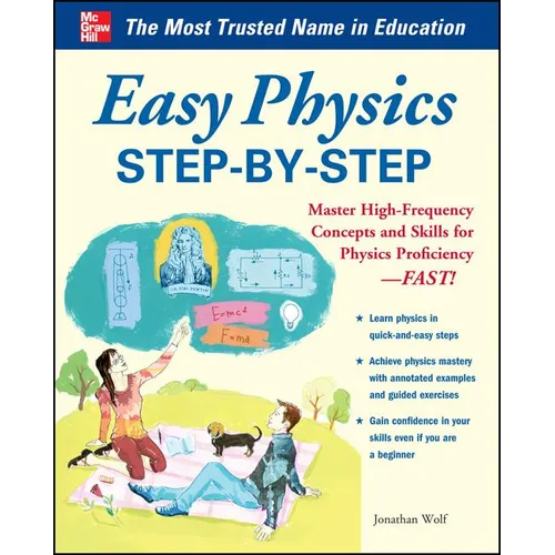Easy Physics Step-By-Step: With 95 Solved Problems - Paperback