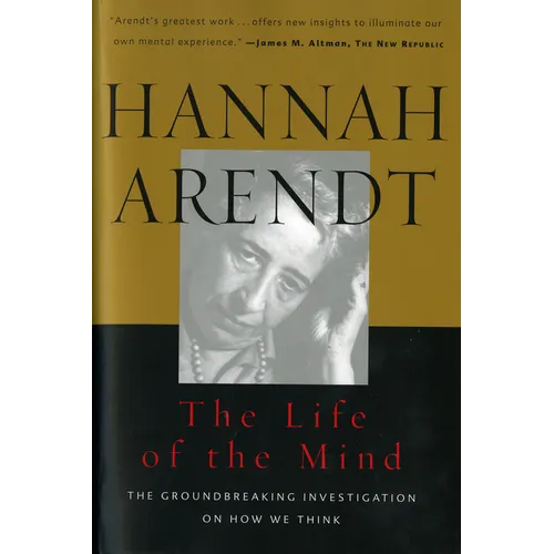 Life of the Mind: One/Thinking, Two/Willing - Paperback